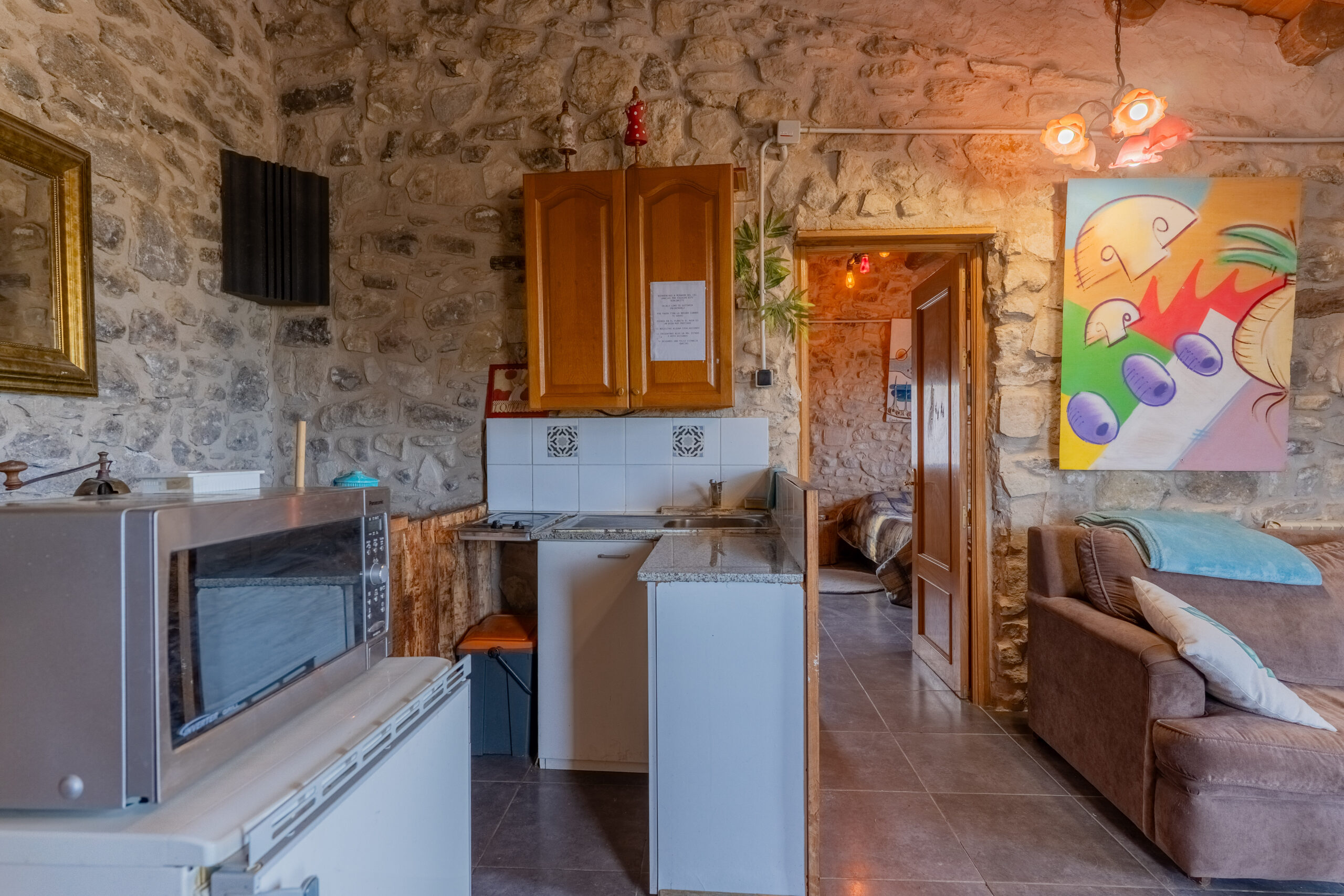 Cocina y salon apt 2